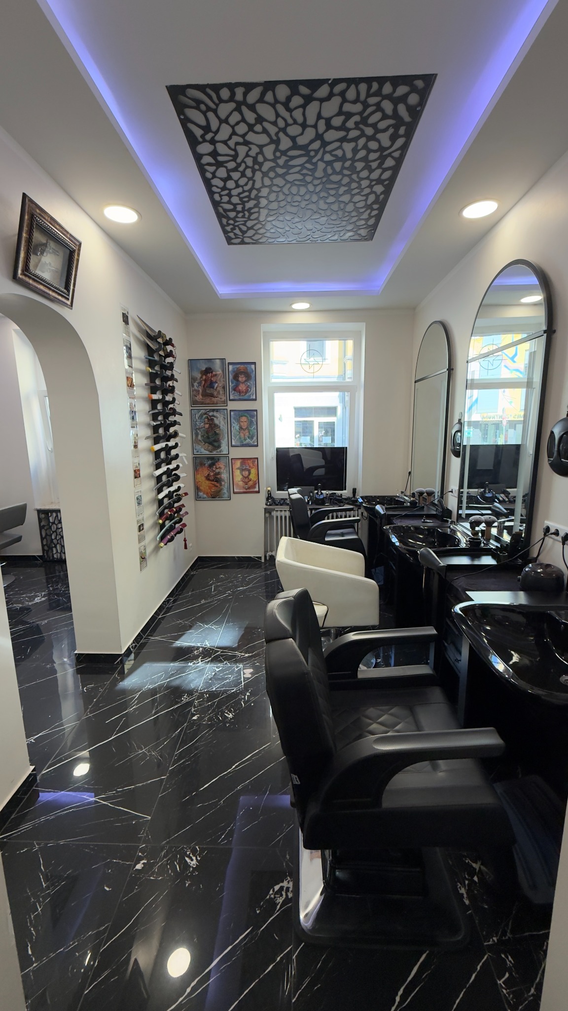 Herrenbereich von NOVA NOIR Hairstudio