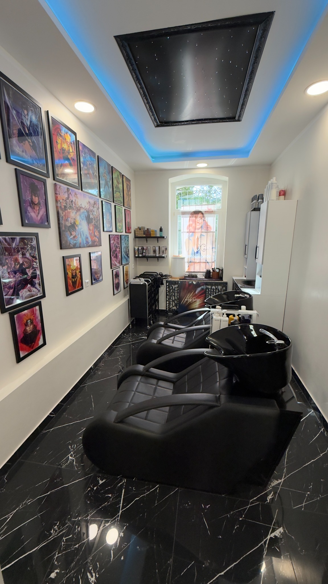 Waschbereich von NOVA NOIR Hairstudio